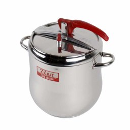 Oala sub presiune bombata 9L, din inox, fund triplu stratificat, supapa siguranta / 3930