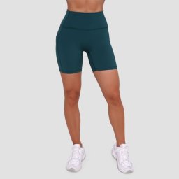 GymBeam Pantaloni scurți pentru femei Ignite Dark Green XXL