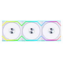 LIAN LI UNI FAN SL Wireless 120 alb 3 bucăţi set inversa giruetă