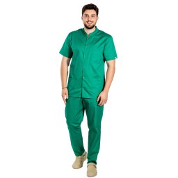 Costum medical verde chirurgical tip tunica