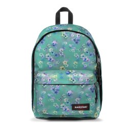 EASTPAK Rucsac galben deschis / verde mentă / mov lavandă / negru