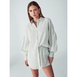 St MRLO Bluză 'ELLIE' crem / kaki