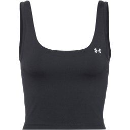 UNDER ARMOUR Sport top 'Motion' negru / alb