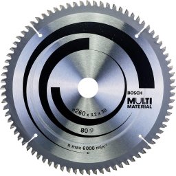 Panza de fierastrau circular 260mm 80Z