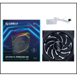 LIAN LI UNI FAN TL Wireless 140mm negru