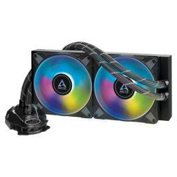 Cooler Arctic Liquid Freezer II - 280 A-RGB- compatibil skt Intel si AMD- racire cu lichid- ventilator 140 mm x 2- 1900 rpm- il