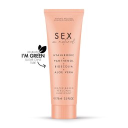 Bijoux Indiscrets Sex Au Naturel Hyaluronic + Panthenol + Bioecolia + Aloe Vera Water-Based Personal Lubricant 75ml