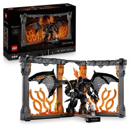 Stăpânul inelelor: Dioramă pentru bibliotecă cu un Balrog