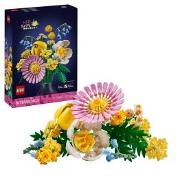 Mic buchet de flori pastel