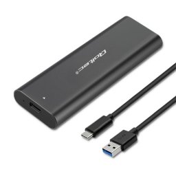 Carcasa pentru SSD M2 SATA, NVME, USB tip C