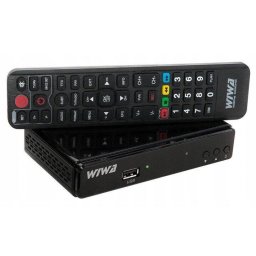 Tuner Dvb-T/T2, H.265 Lite, Compatibilitate Ridicata, Consum Redus De Energie, Capacitati Versatile De Redare, 145 X 90 X 32 mm, Negru