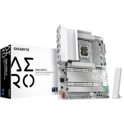 Placa de baza GIGABYTE Z890 AERO G, LGA1851, DDR5, BT, Wi-Fi, ATX, Alb