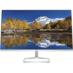Monitor IPS LED HP 27" M27fq, QHD (2560 x 1440), HDMI, DisplayPort, AMD FreeSync, 75 Hz, 5 ms, Negru/Argintiu
