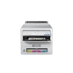 Imprimanta color Epson WorkForce Pro EP-C800RDW, 4800 x 1200 DPI, A4,Duplex 25ppm, Wi-Fi, AirPrint, Gri deschis