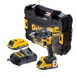 DeWALT - Masina de gaurit si insurubat 70Nm, cu 2 acumulatori Li-Ion XR 18V, 2.0Ah, incarcator, valiza