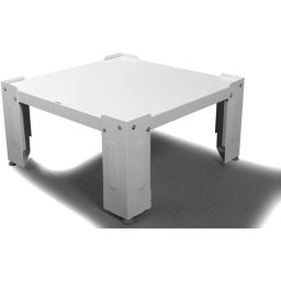 Suport Piedestal pentru Electrocasnice Roller 00803, Sarcina Maxima 150KG, Otel Elemente, Asamblare Inclusa, Alb