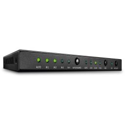 Switch Audio Lindy LY-38249, 4 Port HDMI, 18G, Negru