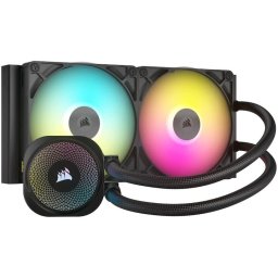 Cooler Procesor CORSAIR iCUE LINK TITAN 280 RX RGB AIO Liquid NEGRU, 2 ventilatoare ARGB, Viteza 300-1700 RPM