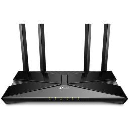 Router Wireless TP-Link Archer AX23, AX1800, Dual-Band, Wi-Fi 6, Dual-Core CPU, OFDMA, Beamforming, Smart Connect, OneMesh, Negru