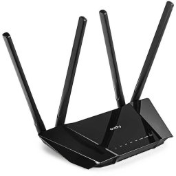 Router CUDY N300, Wi-Fi, 4G LTE Cat4, Negru, LT400