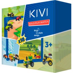 Set de accesorii Kiwi kids TV Auto, Multicolor