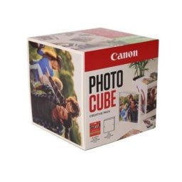 Hartie foto CANON Photo Cube PP-201, 13x13 CM, 40 coli, 1 x rama foto, Creative Pack Orange