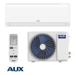 Aparat de aer conditionat inverter AUX New-Q ASW-H12C5B4/QCR3DI-C0, 12 000BTU, 25 m², A++ / A+, R-32, Alb