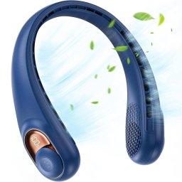 Mini Ventilatoare Ventilator pentru Gat 5200mAh, 5800RPM - Techsuit (S9) - Blue