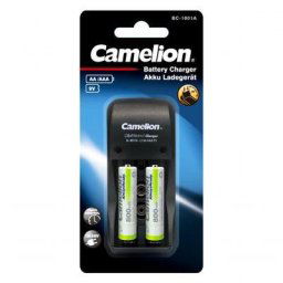 Incarcator Acumulatori Ni-Mh Include 2 x AAA R3 800mAh Incarca si 9V 6LR61 6LF22 BC-1001A