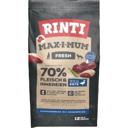 RINTI MAX-I-MUM Duck hrana uscata pentru caini adulti, cu rata 12 kg