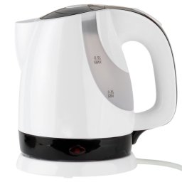 Cana electrica Oliver Voltz OV51230F, 1300W, 0.9l, Fara fir, Alb / Negru