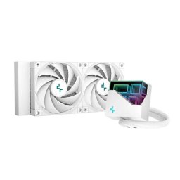 DeepCool CPU Water Cooler - LT520 WH (max. 19dB; max. 145.86 m3/h; 2x12cm)