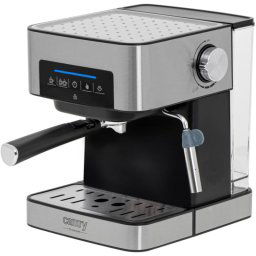 Espressor semi-automat CAMRY CR4410, 1.6l, 1500 W, 15 bari, Argintiu