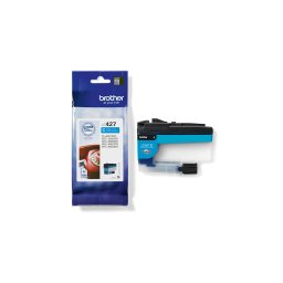 Cartuș de cerneală cyan LC427C pentru imprimanta pentru tetile Brother PrintModa Studio HLJF1