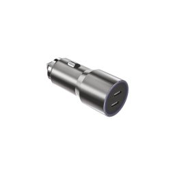 Încărcător auto Winner Group 2xUSB-C Power Delivery 60W silver