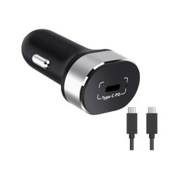 Încărcător auto Winner Group 1xUSB-C Power Delivery 20W negru