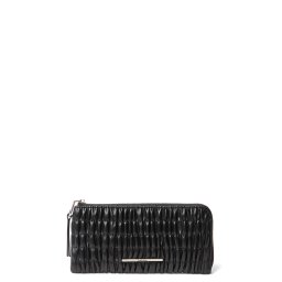 CALVIN KLEIN Portofel Ruched Long L-Zip LV04K1085G UB1 black
