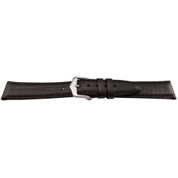 Curea buffalo piele vitel neagră, XL, captușită , tip Omega, 20mm - 31238