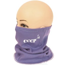 Eșarfă ca mască, CCCP Violet