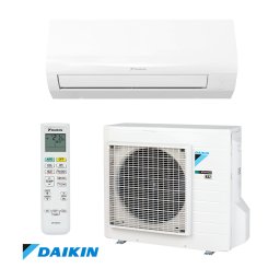Aparat de aer conditionat inverter Daikin Sensira FTXF25E + RXF25E, 9000 BTU, 17 m², A++, R-32, Alb