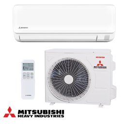 Aparat de aer conditionat inverter Mitsubishi Heavy Industries SRK71ZTL-W + SRC71ZTL-W, 24000 BTU, 50 m², Wi-Fi, R-32, Alb