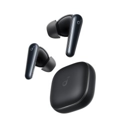 Casti True Wireless Anker SoundCore Liberty 5, Active Noise Cancelling, Autonomie 48 ore, IP55, Dolby Audio, Bluetooth 5.4 Negru