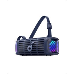 Boxa Portabila Bluetooth SoundCore Boom 3i, 50W, RGB, Waterproof, Albastra D5100030