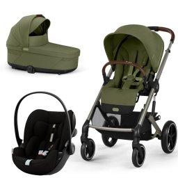 Carucior Cybex, Balios S Lux 3 in 1 TPE, Moss Green
