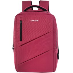 CANYON backpack BPE-5 Urban USB 15.6 Red