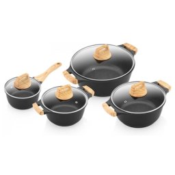 ETA 5929 90000 Set vase 8 cu părţi negru