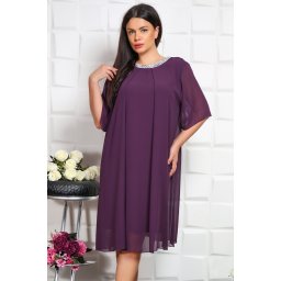 Rochie de voal Karola Mov
