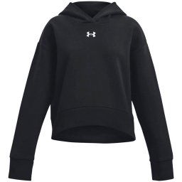 UNDER ARMOUR Hanorac sport 'Rival' negru / alb