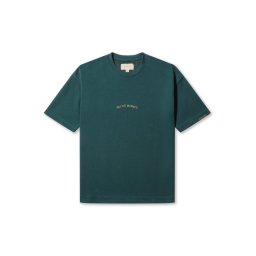 Pas De Monaco Tricou 'BRODERIE' galben / verde