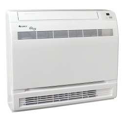 Aparat de aer conditionat inverter pentru podea Gree GEH12AAXD-K6DNA1A, 12000 BTU, 23 m², A++/A+, Wi-Fi, R-32, Alb